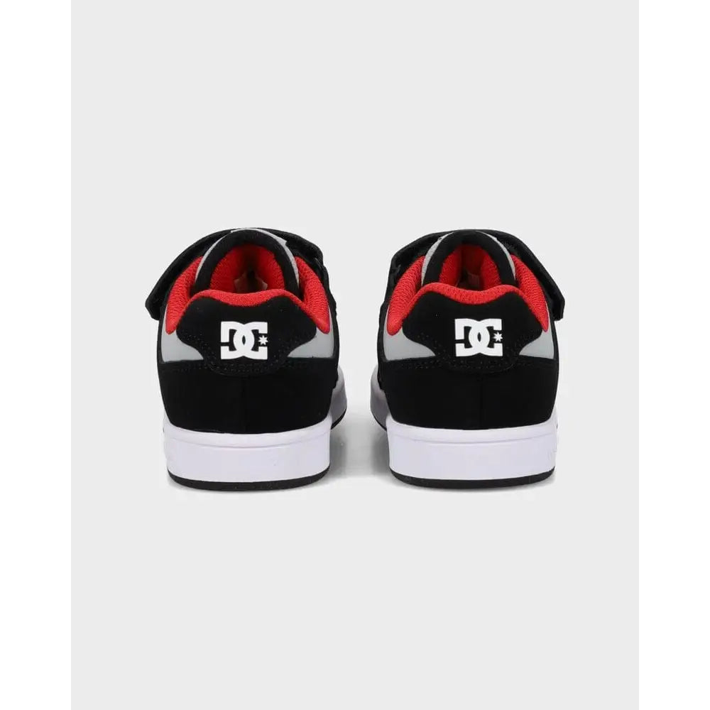 DC Manteca 4 V Skate Shoes - Black / Grey / Red 