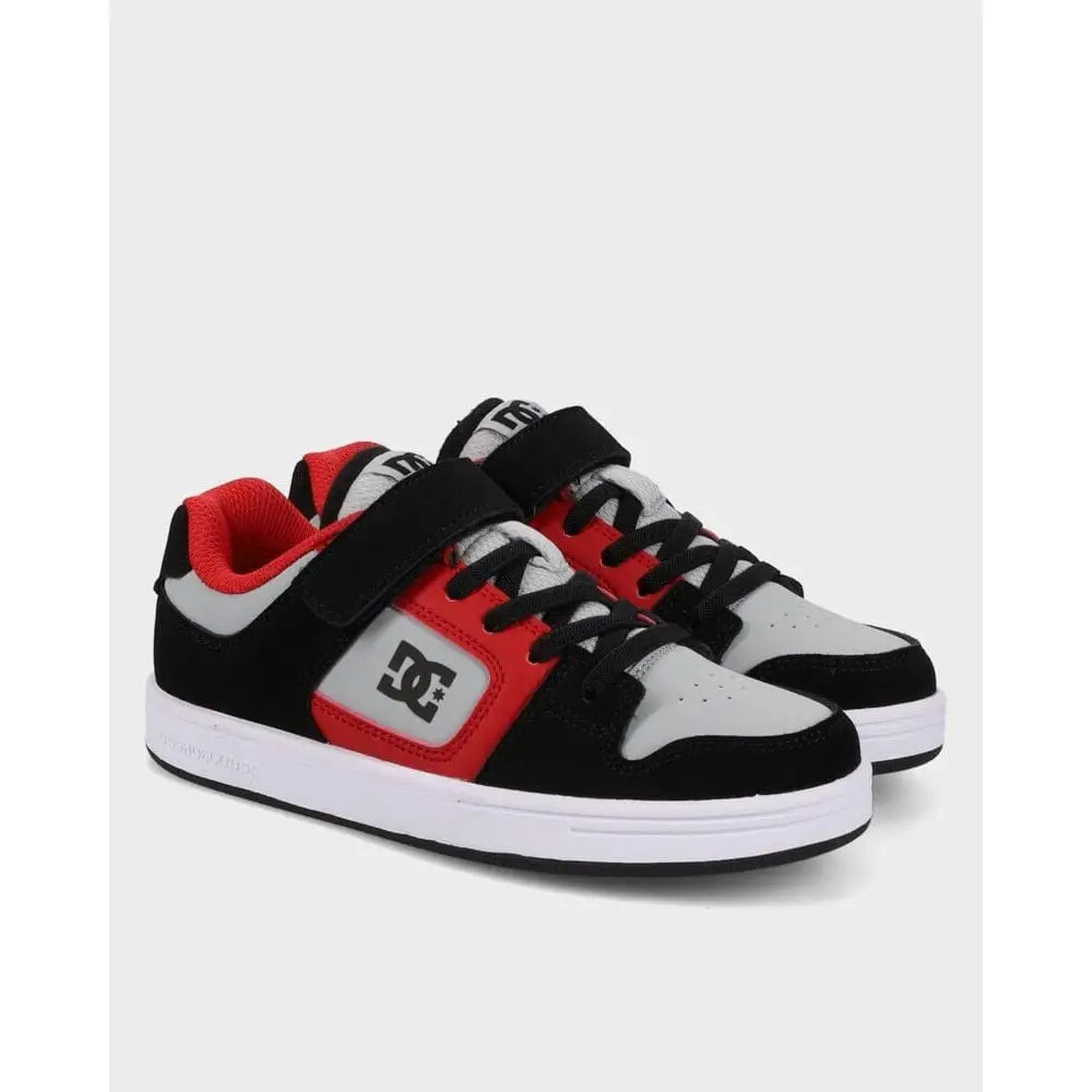 DC Manteca 4 V Skate Shoes - Black / Grey / Red 