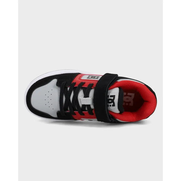 DC Manteca 4 V Skate Shoes - Black / Grey / Red 