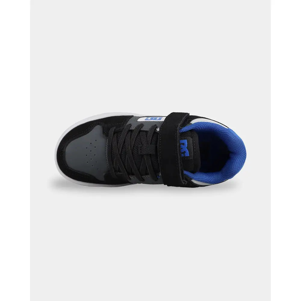 DC Manteca 4 V Youth Shoes - Black / Grey / Blue