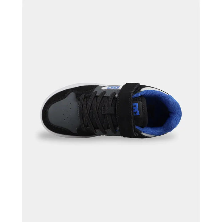 DC Manteca 4 V Youth Shoes - Black / Grey / Blue