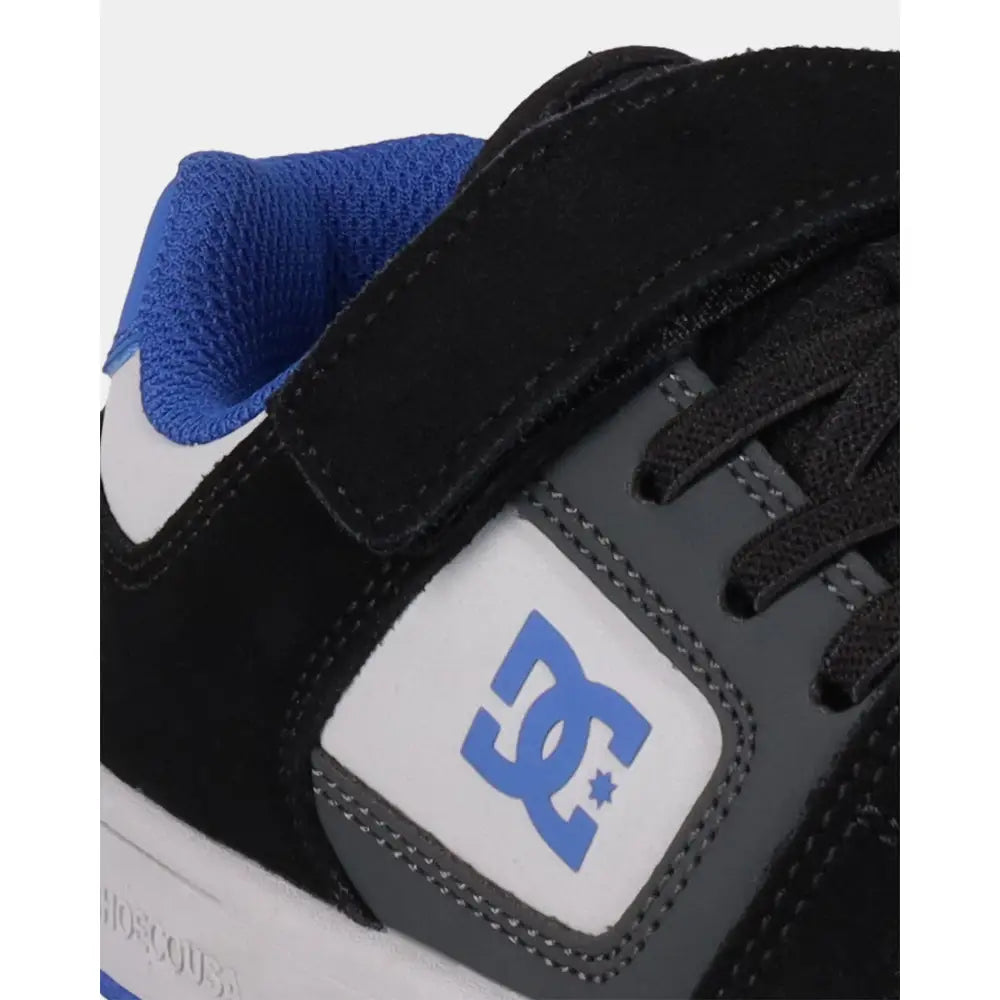 DC Manteca 4 V Youth Shoes - Black / Grey / Blue