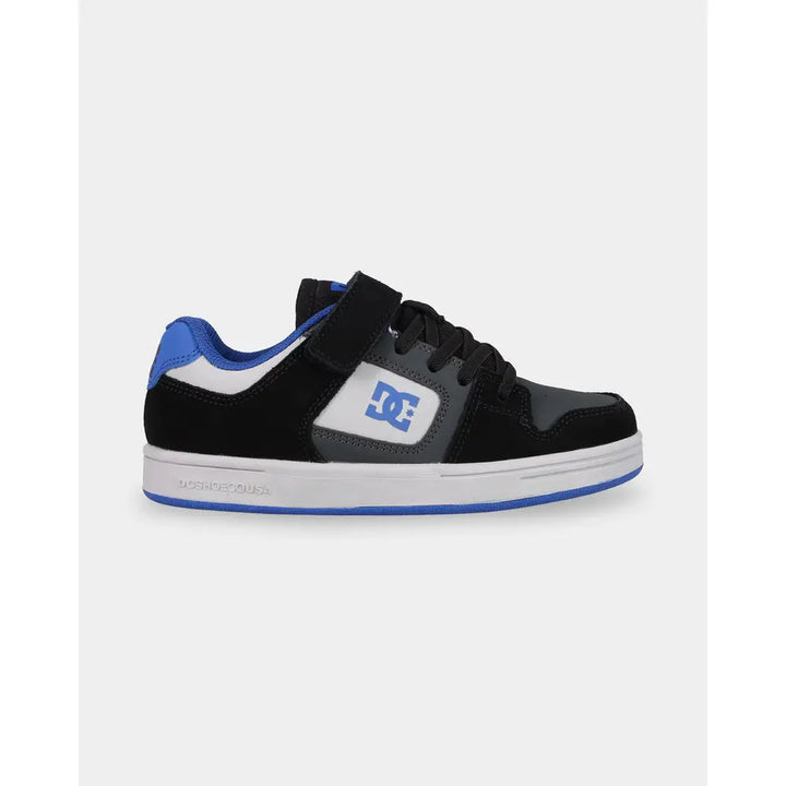 DC Manteca 4 V Youth Shoes - Black / Grey / Blue