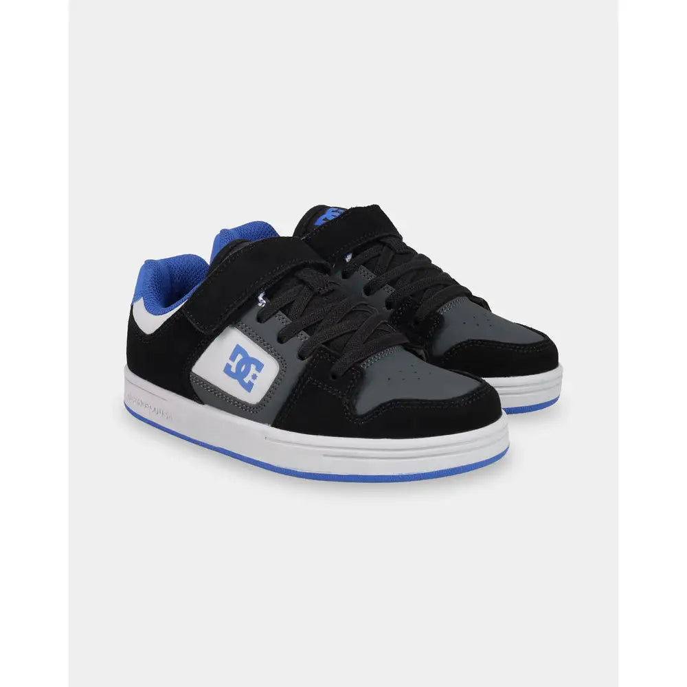 DC Manteca 4 V Youth Shoes - Black / Grey / Blue