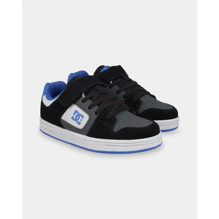 DC Manteca 4 V Youth Shoes - Black / Grey / Blue