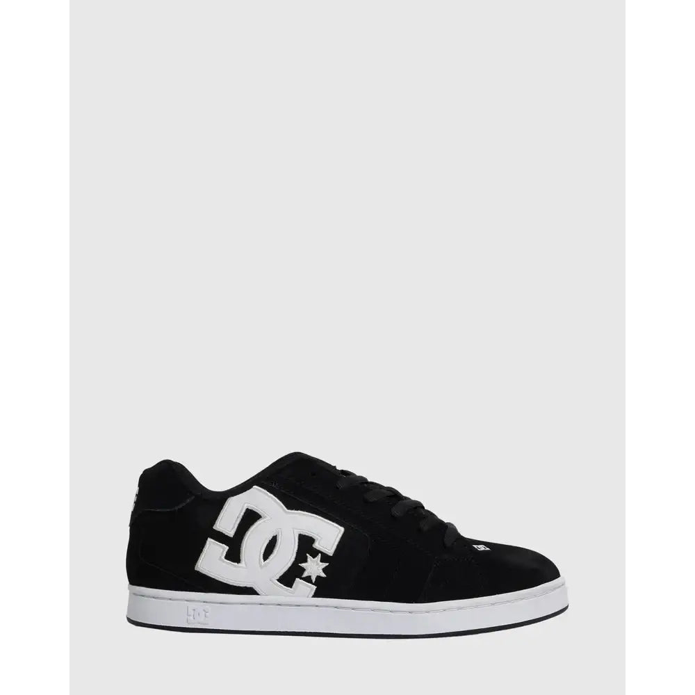 DC Net Shoes - Black / Black / White