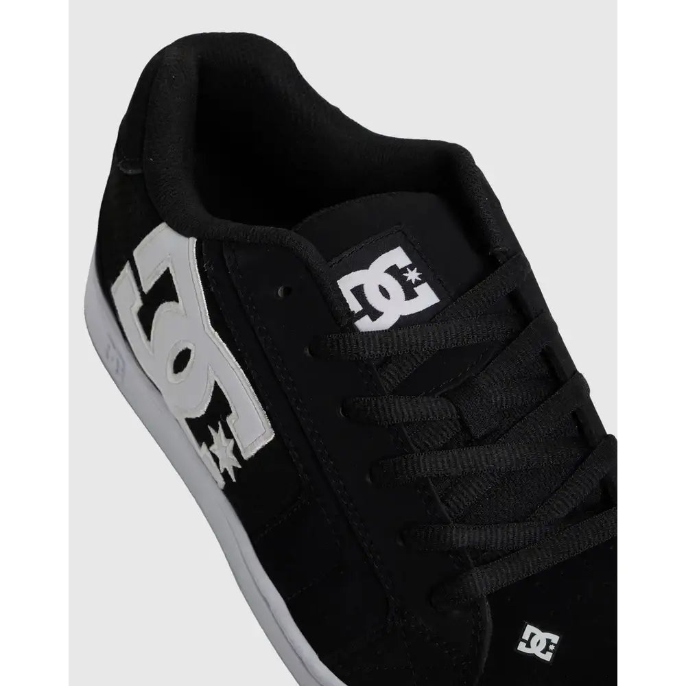 DC Net Shoes - Black / Black / White