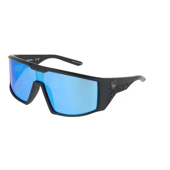 Dragon Tension Sunglasses Matte Black / LL Blue Ion 
