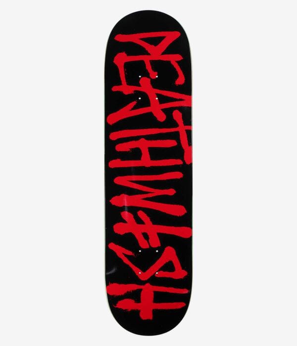 Deathwish Deathspray Black / Red Skateboard Deck 