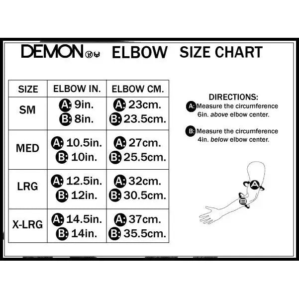 Demon Elbow Guard Soft Cap X D30 - Black