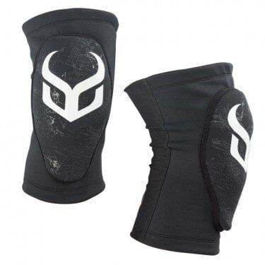 Demon Knee Guard Soft Cap Pro Jnr Black LG 