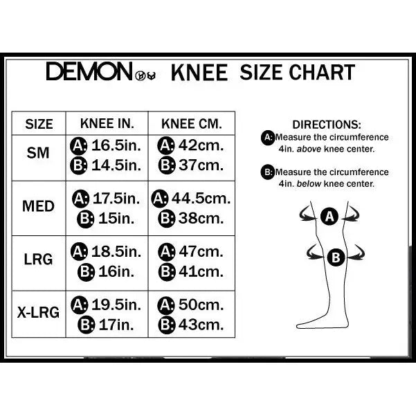 Demon Tactic Knee Pads - Black