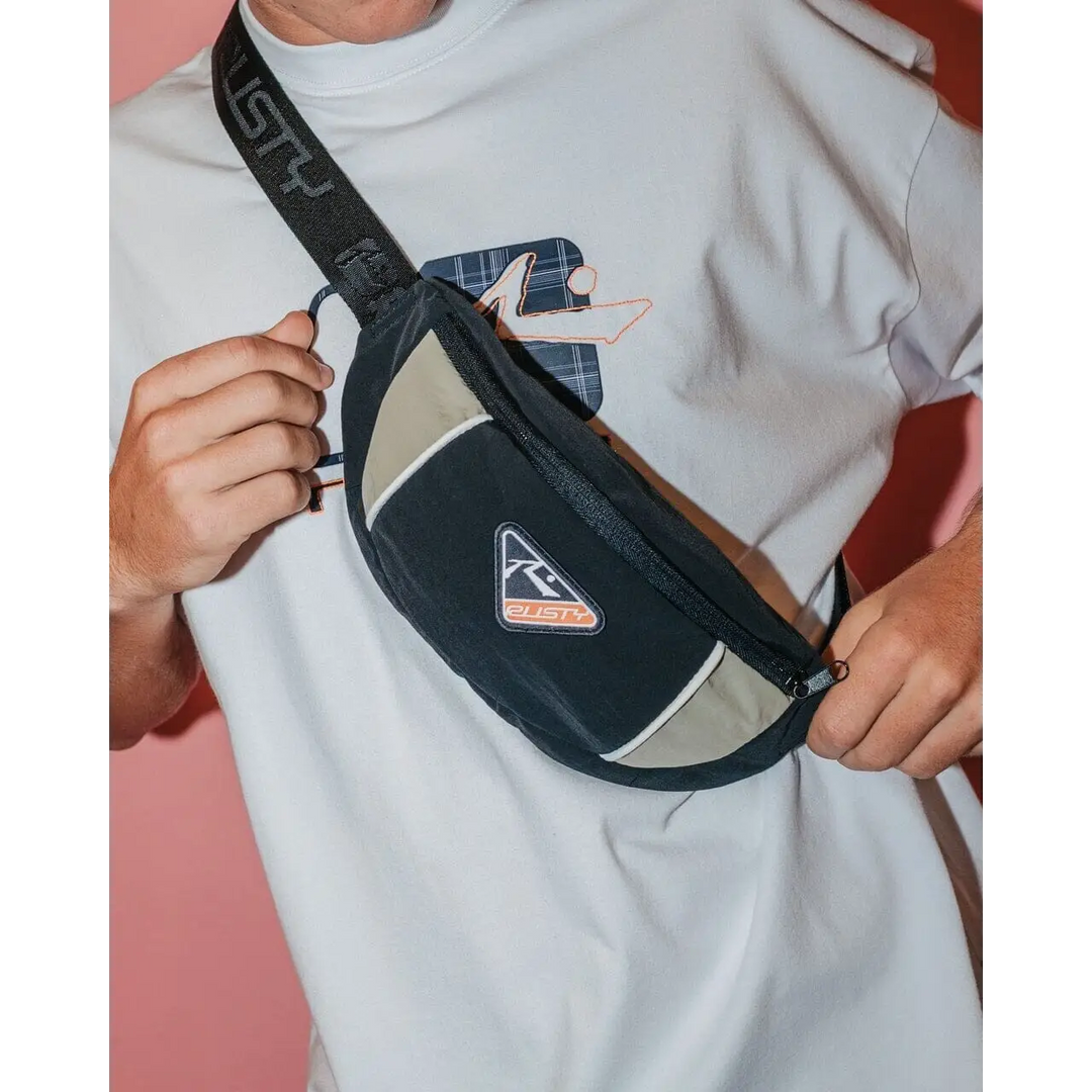 Rusty Trisector Crossbody Bag 