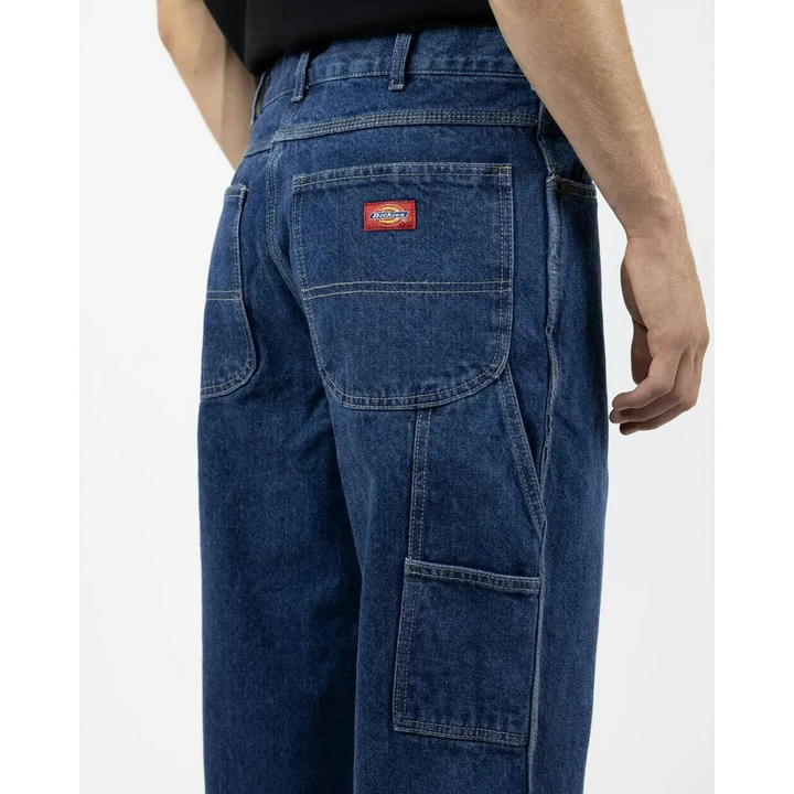 Dickies 1993 Relaxed Heavyweight Denim Carpenter Jeans - Stone Washed Indigo 