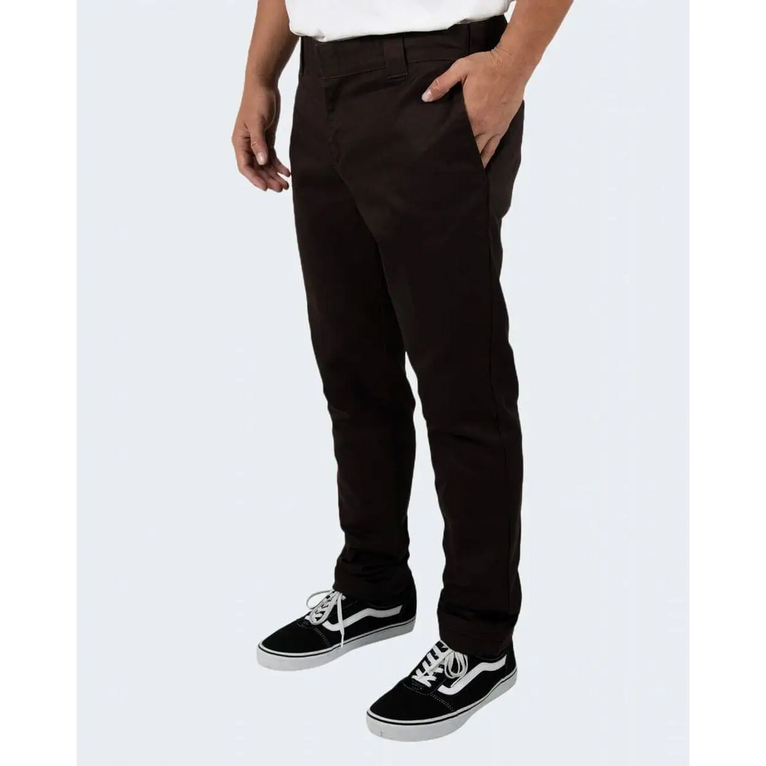 Dickies 872 Slim Fit Work Pant Dark Brown 36 
