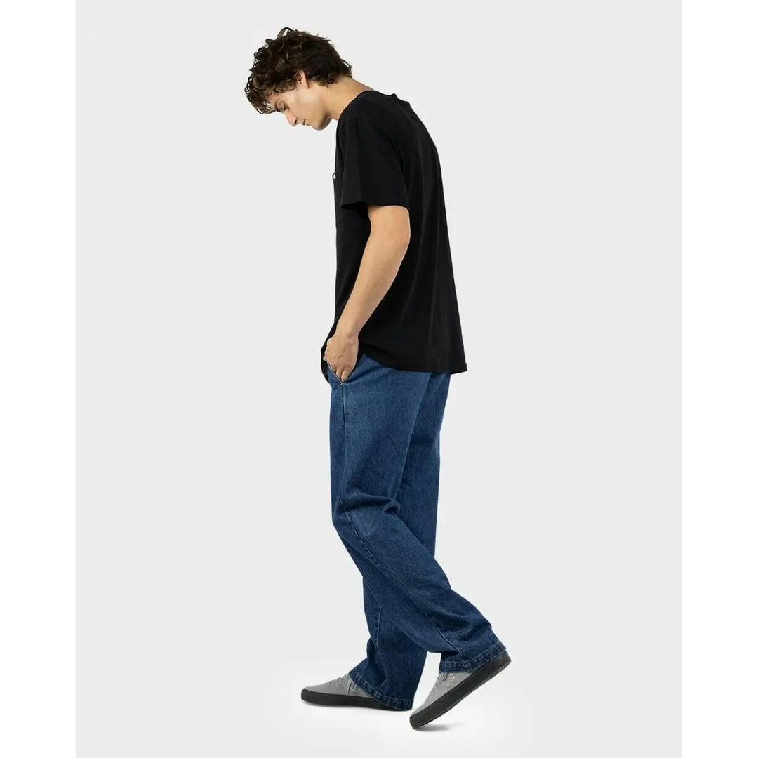 Dickies 874 Denim Original Relaxed Fit Pant Stone Washed Indigo 