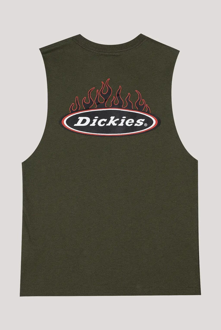 Dickies Fire Boy Youth Muscle Tank 