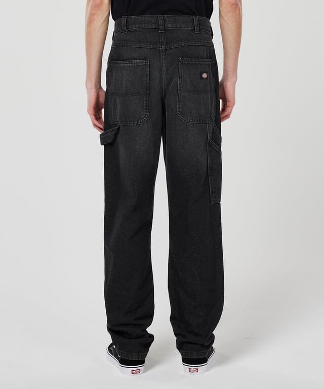 Dickies Garyville Jeans - Black Wash Faded 