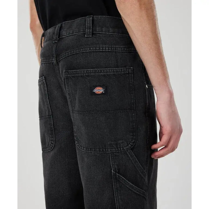 Dickies Garyville Jeans - Black Wash Faded 