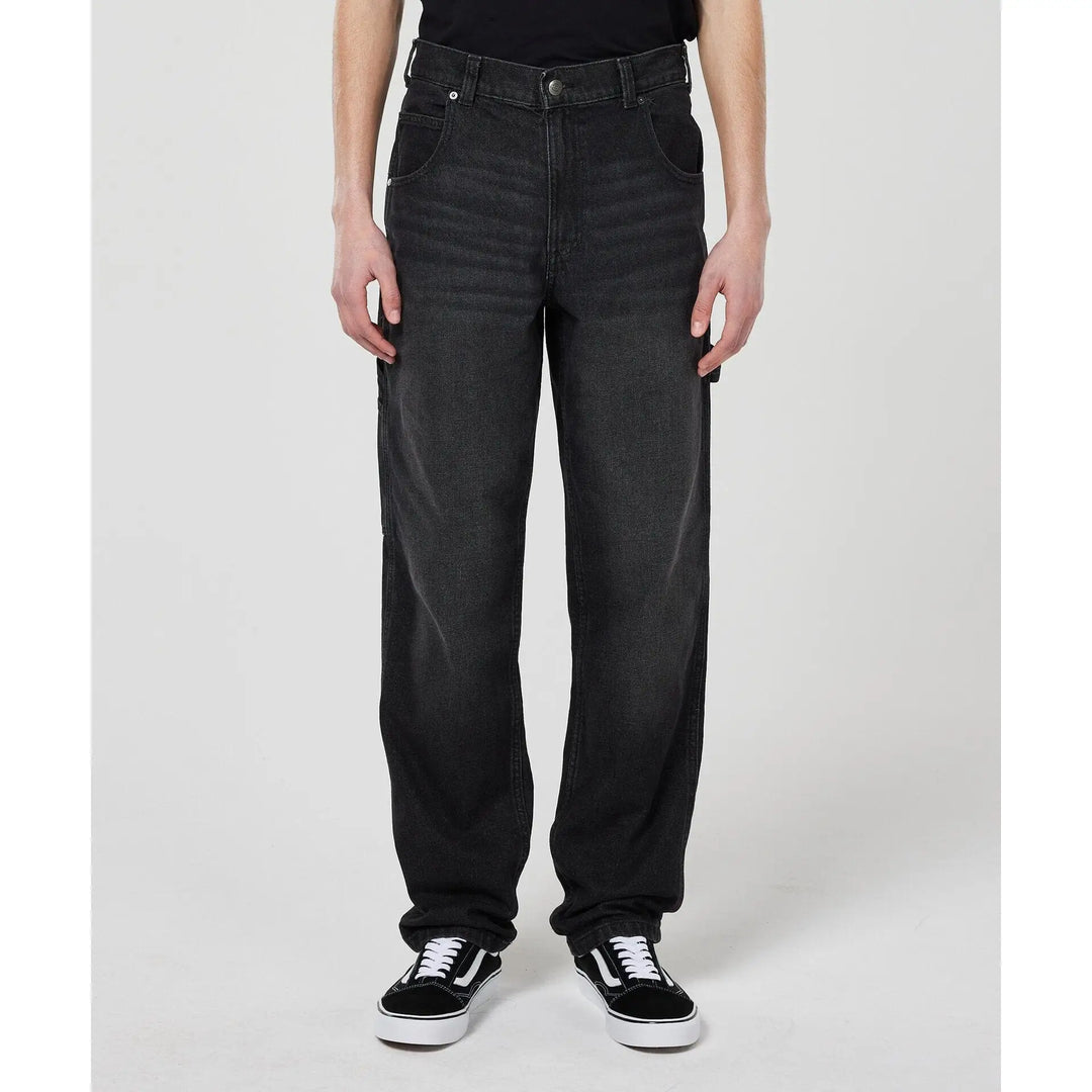 Dickies Garyville Jeans - Black Wash Faded 