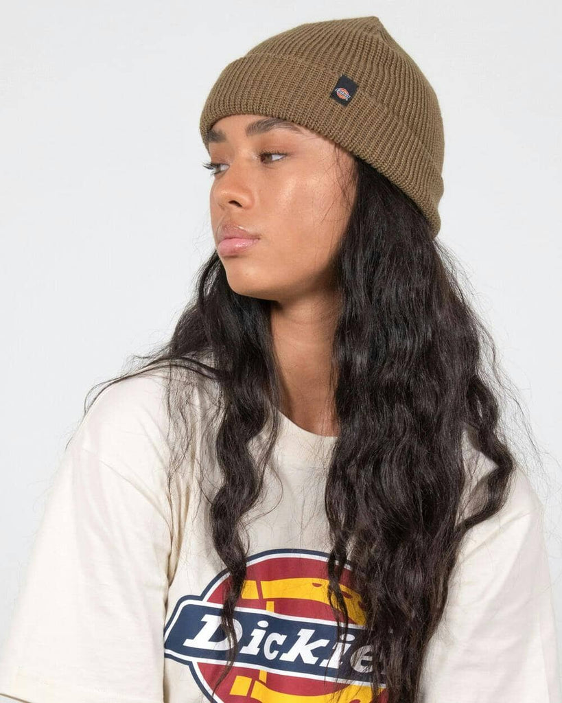 Dickies Seattle Cuffed Beanie Brown Duck 