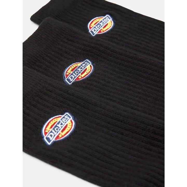 Dickies Valley Grove 3 Pack Socks - Black 