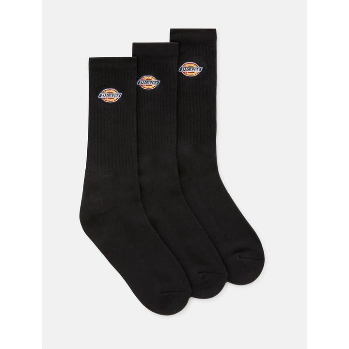 Dickies Valley Grove 3 Pack Socks - Black 