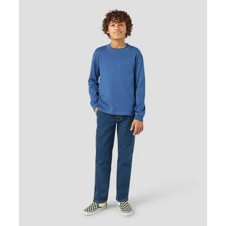 Dickies Youth Denim Carpenter Jeans - Mid Wash Indigo 