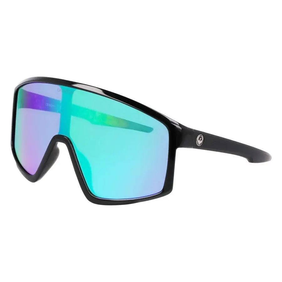 Dragon Amped Sunglasses Ion Black Multiverse / Green Ion 
