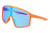 Dragon Amped Sunglasses Matte Flame / Blue Ion 