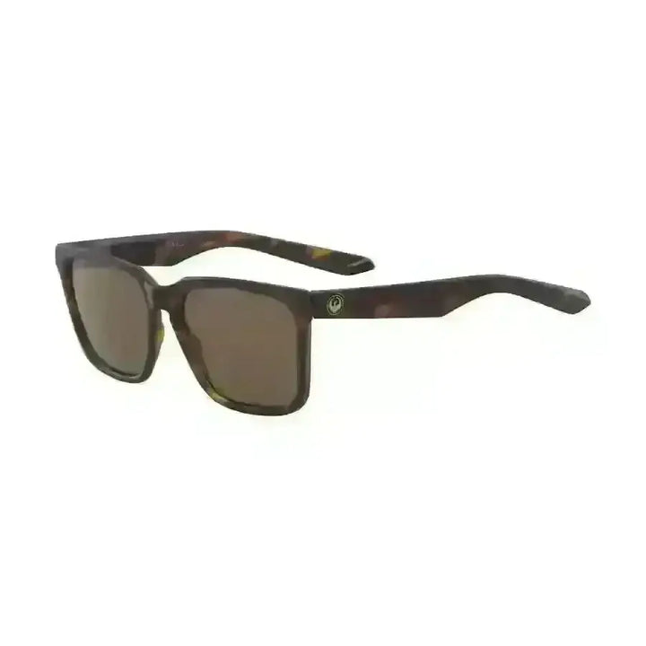 Dragon Baile Polarized Sunglasses Matte Dark Tort / Polarized Brown 