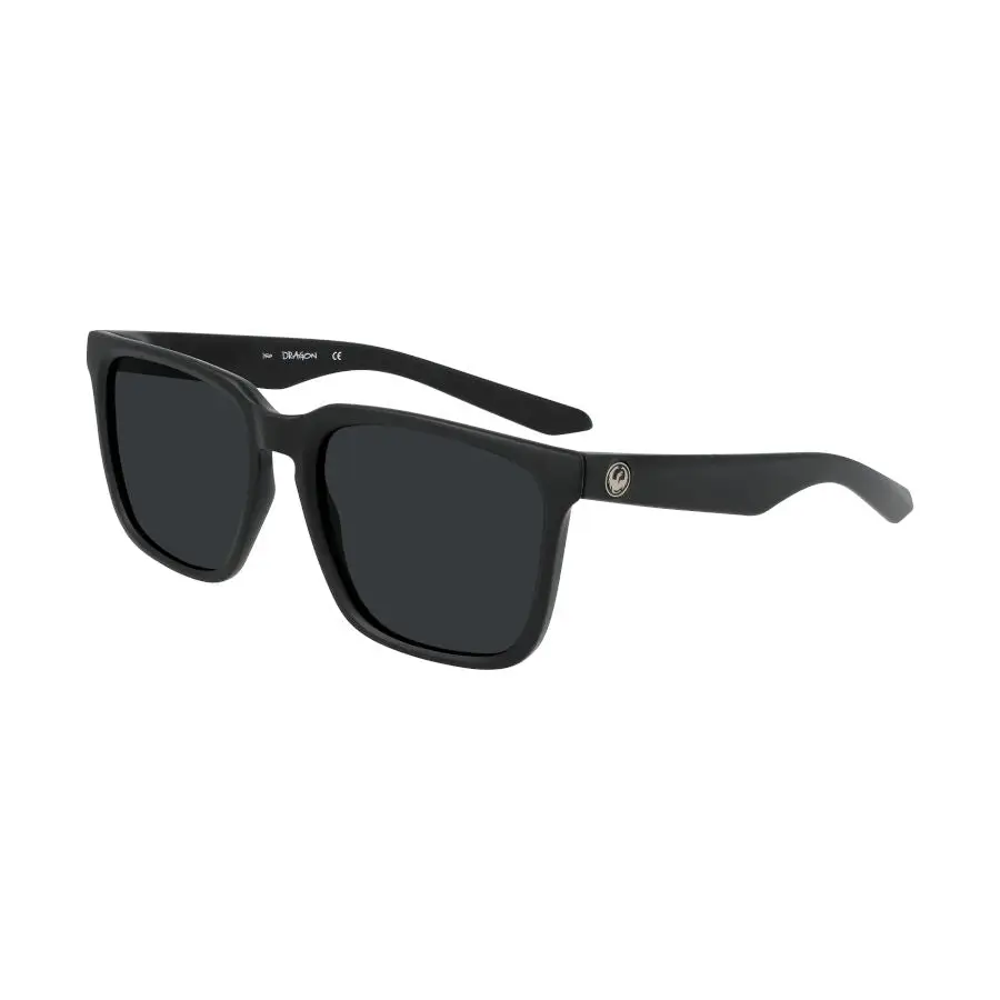 Dragon Baile XL Polarised Sunglasses Matte Black / LL Smoke Polar 