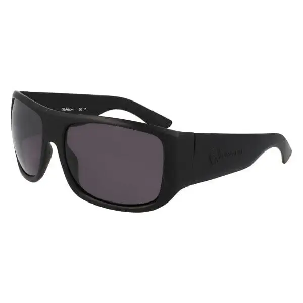 Dragon Calypso Polarised Sunglasses Matte Black / LL Smoke Polar 