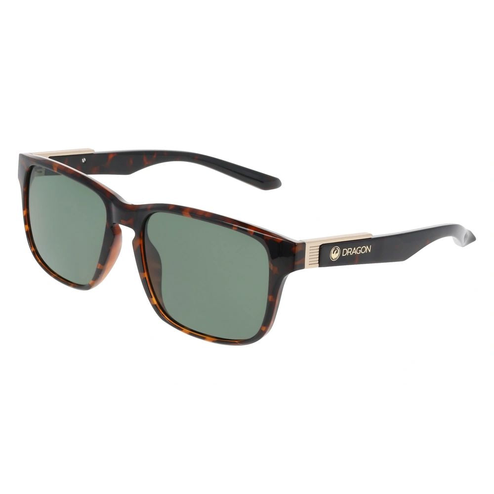 Dragon Capo Polarised Sunglasses Tortoise / LL Green G15 Polar 