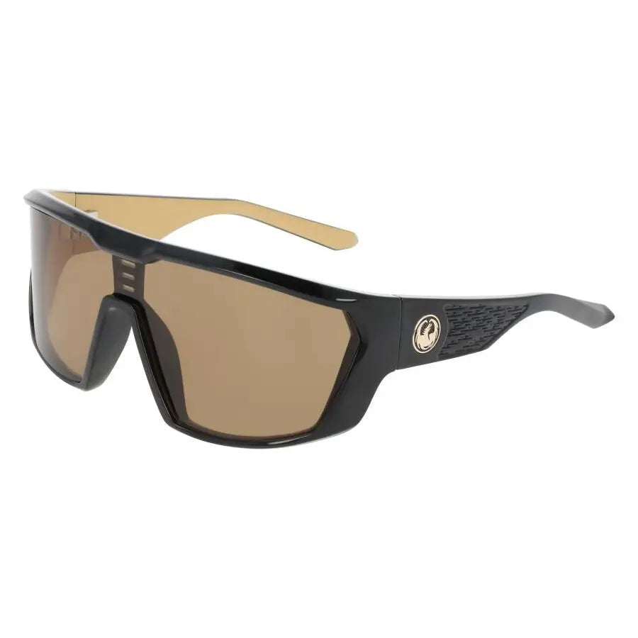 Dragon Chasm Sunglasses Black / LL Brown 