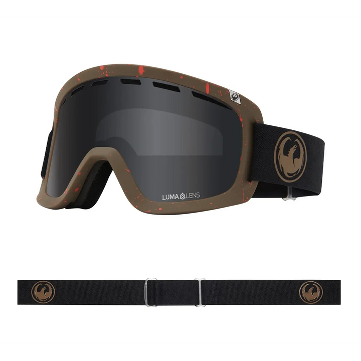 Dragon D1 OTG Snow Goggles 2024 - Reused LL Dark Smoke + LL Amber