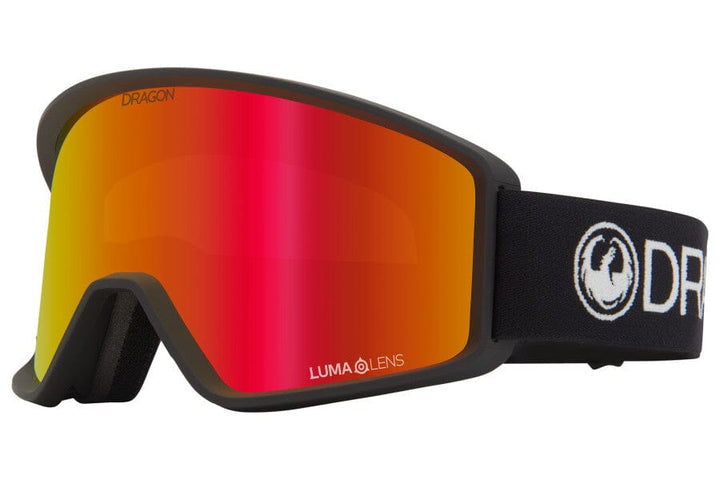 Dragon DXT OTG Snow Goggles 2026 Black / Lumalens Red Ion 