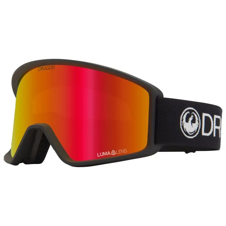 Dragon DXT OTG Snow Goggles 2026 Black / Lumalens Red Ion 