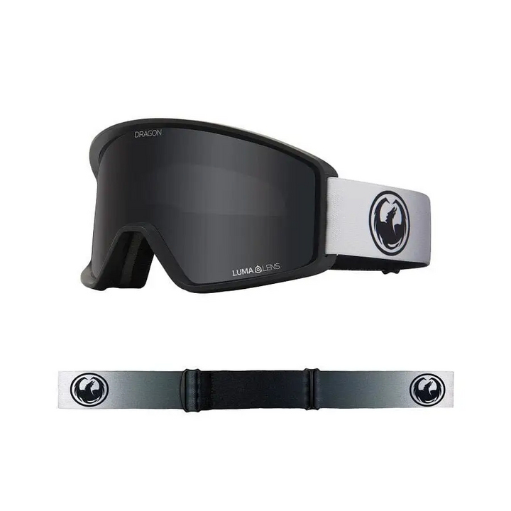 Dragon DXT OTG Youth Snow Goggles 2023 Fade Black Lite / Dark Smoke 