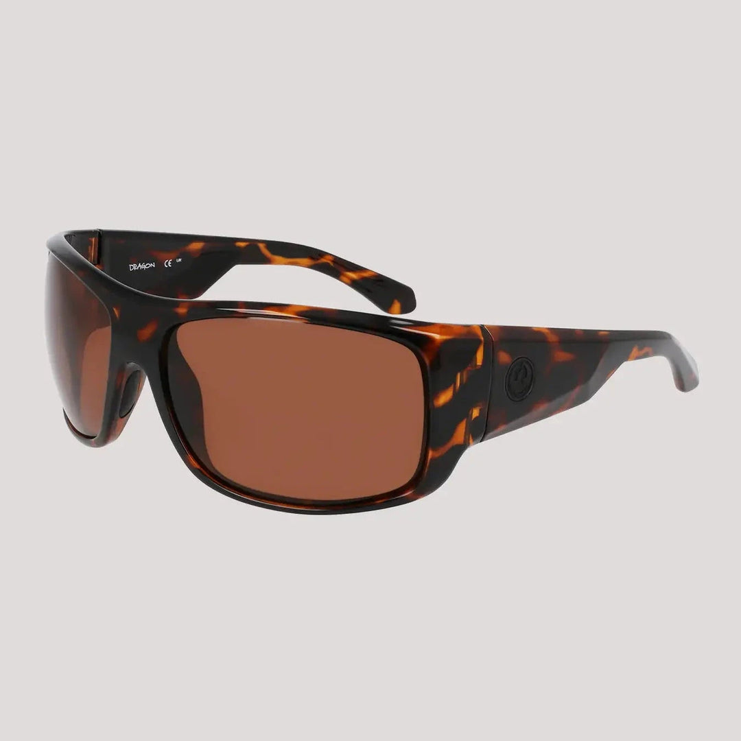 Dragon Harbor H20 Polarised Sunglasses Tortoise / LL Copper Polar 