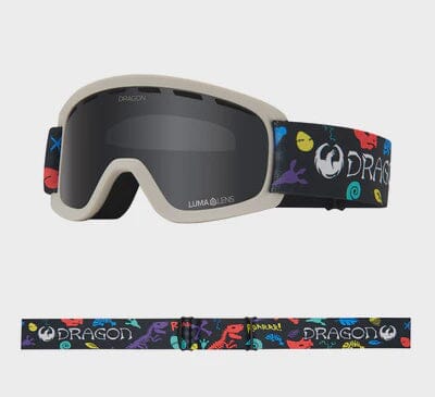 Dragon LIL D Kids Goggles 2024 Lil Dinos / LL Dark Smoke 