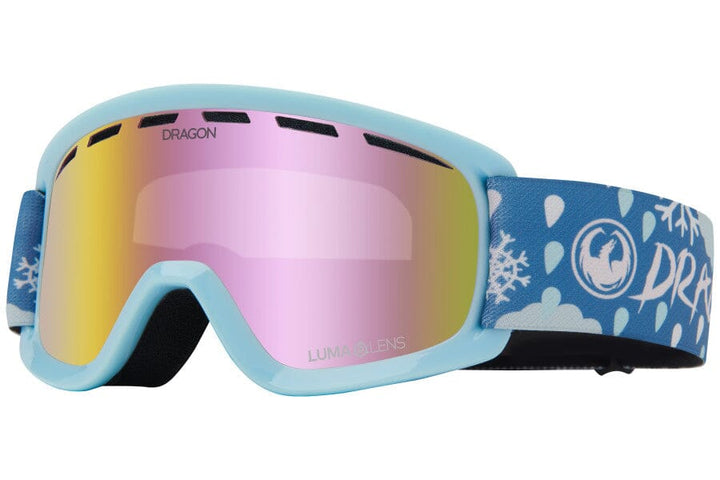 Dragon LIL D Kids Snow Goggles 2026 Snow Dance / Lumalens Pink Ion 