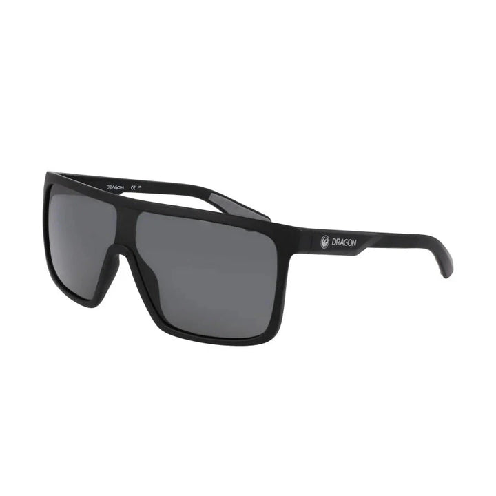 Dragon Momentum Polarised Sunglasses Black / LL Smoke Polar 