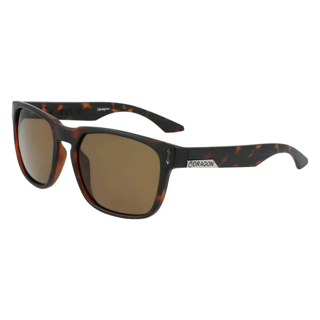 Dragon Monarch Sunglasses Matte Tortoise / Luma Lens Brown Polar 