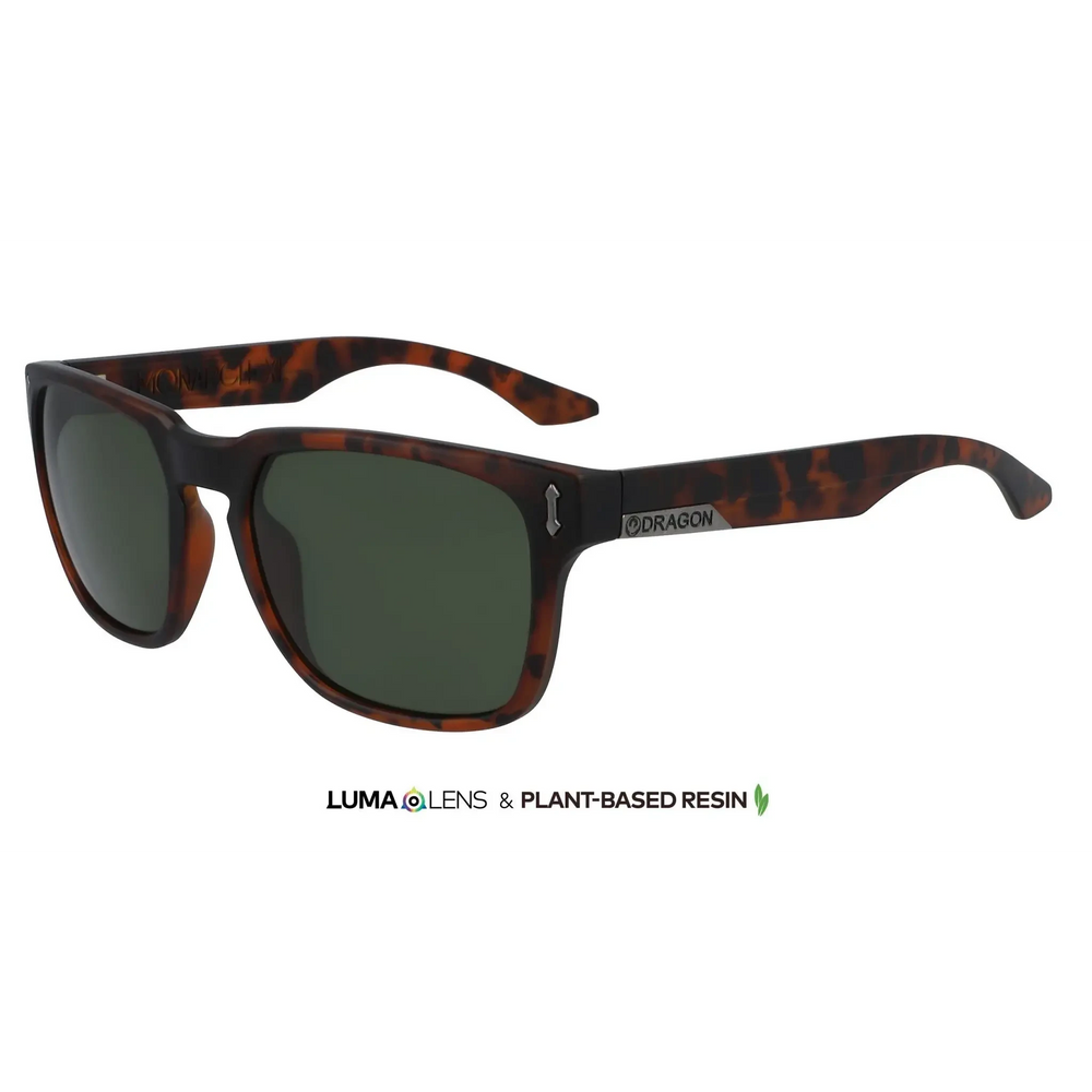 Dragon Monarch XL Sunglasses 58TortLumaLensG15 