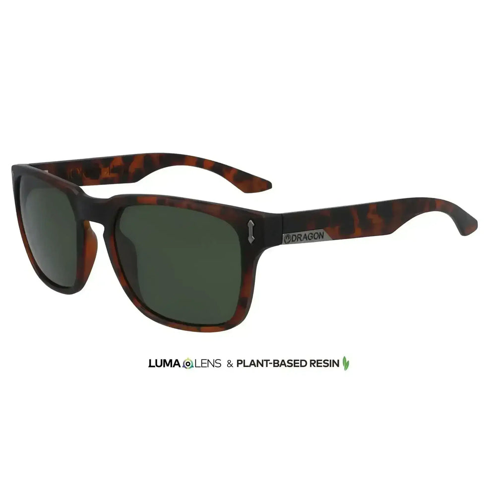 Dragon Monarch XL Sunglasses 58TortLumaLensG15 
