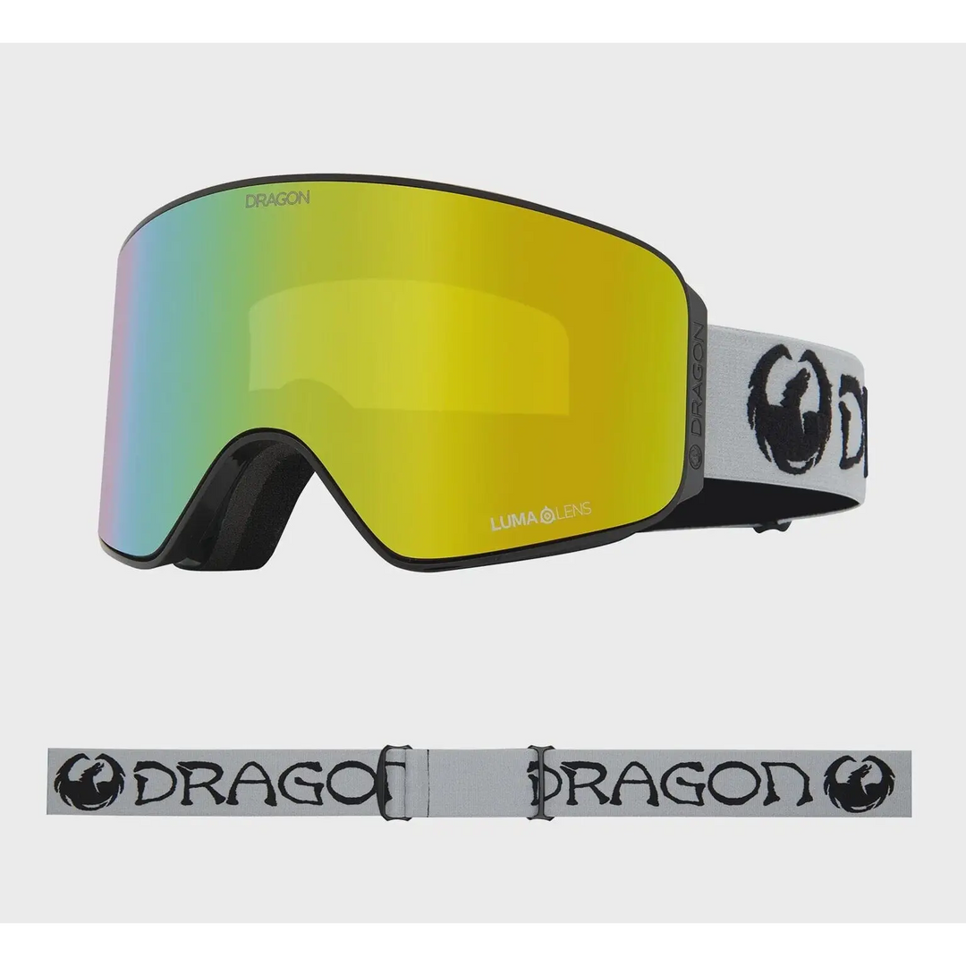 Dragon NFX MAG OTG Goggles 2024 Classic Grey / LL Gold Ion + LL Amber 