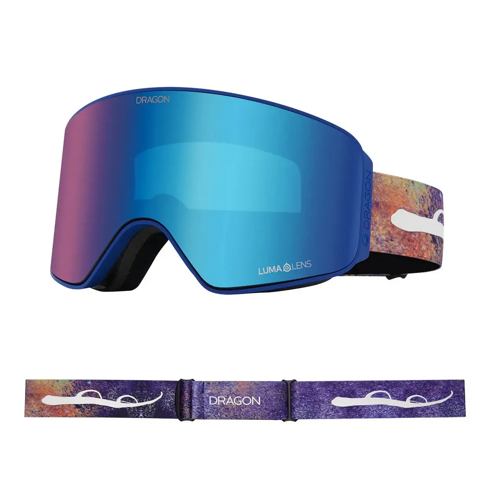 Dragon NFX MAG OTG Goggles 2024 Danny Davis Sig 24 / LL Blue Ion + LL Amber 