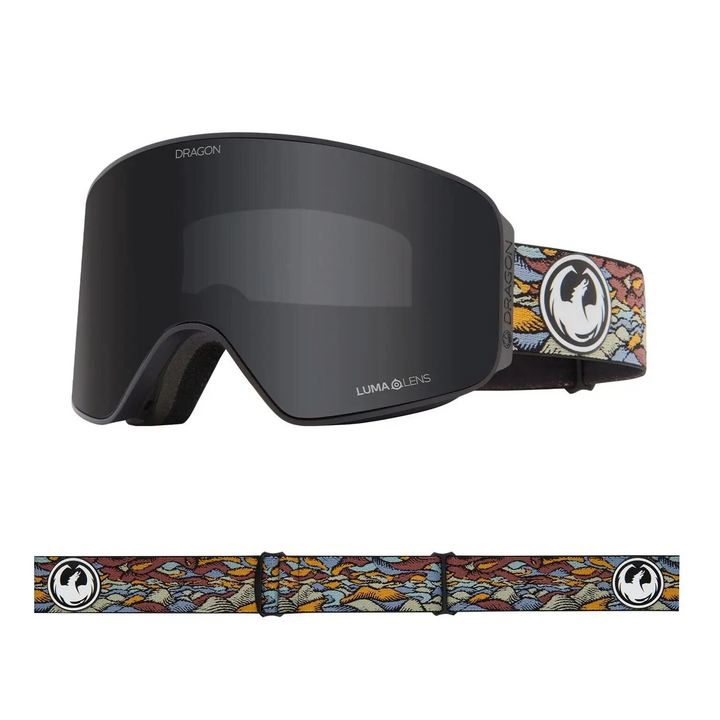Dragon NFX MAG OTG Snow Goggles 2025 Gigi Ruf 25 / LL Dark Smoke + LL Light Rose 