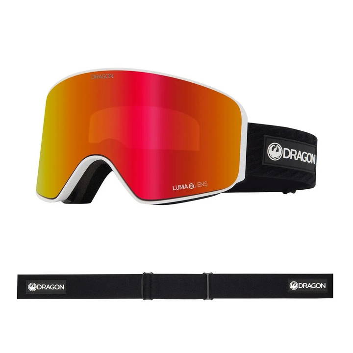 Dragon NFX MAG OTG Snow Goggles 2025 Icon Red / LL Red Ion + LL Light Rose 